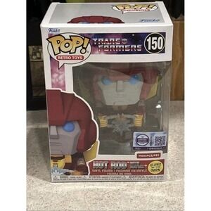 Transformers Funko Pop Hot Rod with Matrix Glow 7500 Pcs #150 MINT W/Protector
